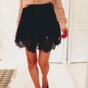 Silk skirt